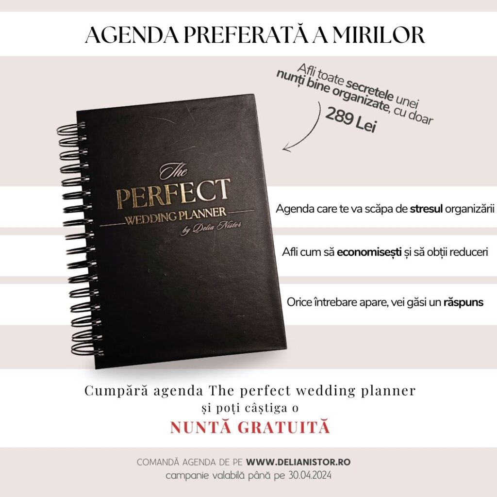 organizare nunta iasi wedding planner romania agenda mireasa mire rochie verighete voal buchet formatie foto video